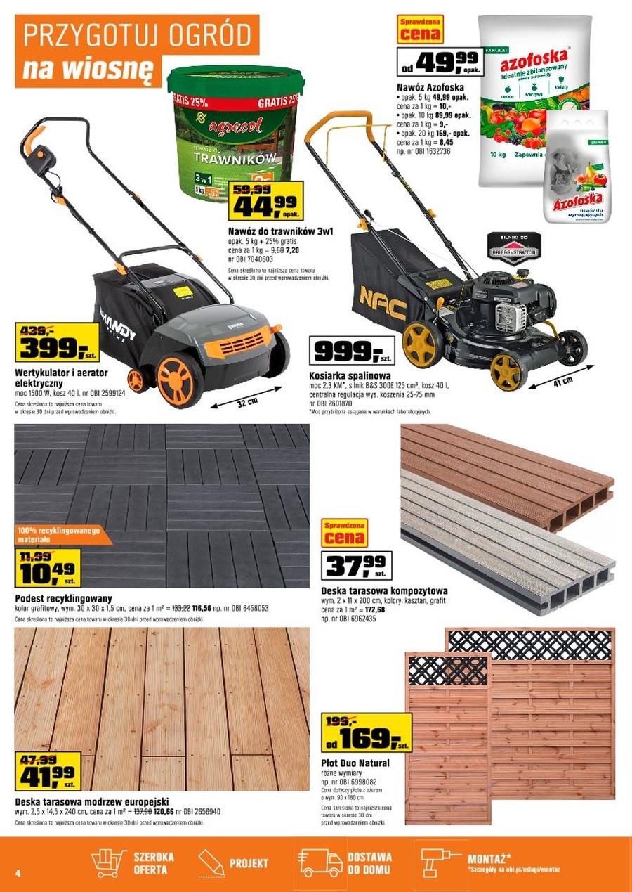 Gazetka promocyjna OBI str. 4