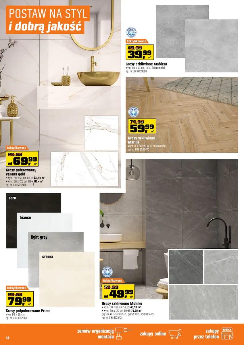 Gazetka promocyjna OBI str. 14