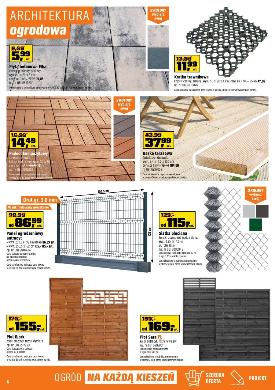 Gazetka promocyjna OBI str. 6