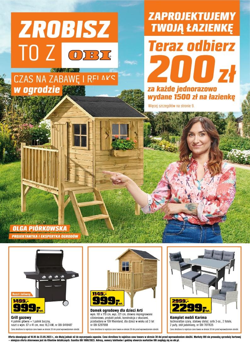 Gazetka promocyjna OBI str. 1