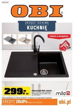 Urządź idealną kuchnię-oferta obi od 03.08