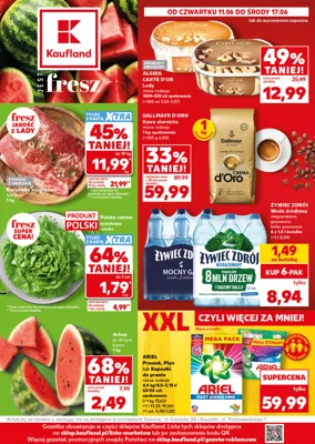Kaufland gazetka - od 11/06/2026 do 17/06/2026