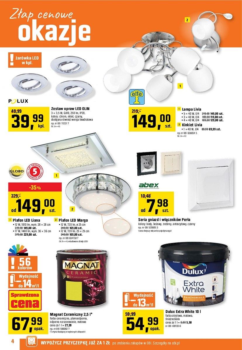 Gazetka promocyjna OBI str. 4