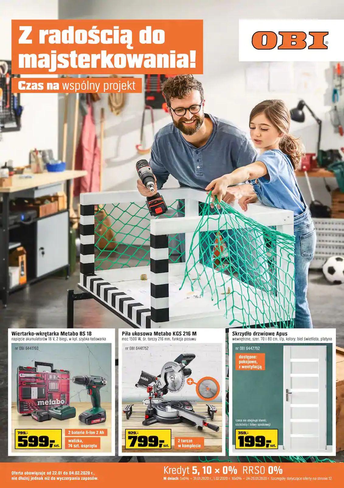 Gazetka promocyjna OBI str. 1