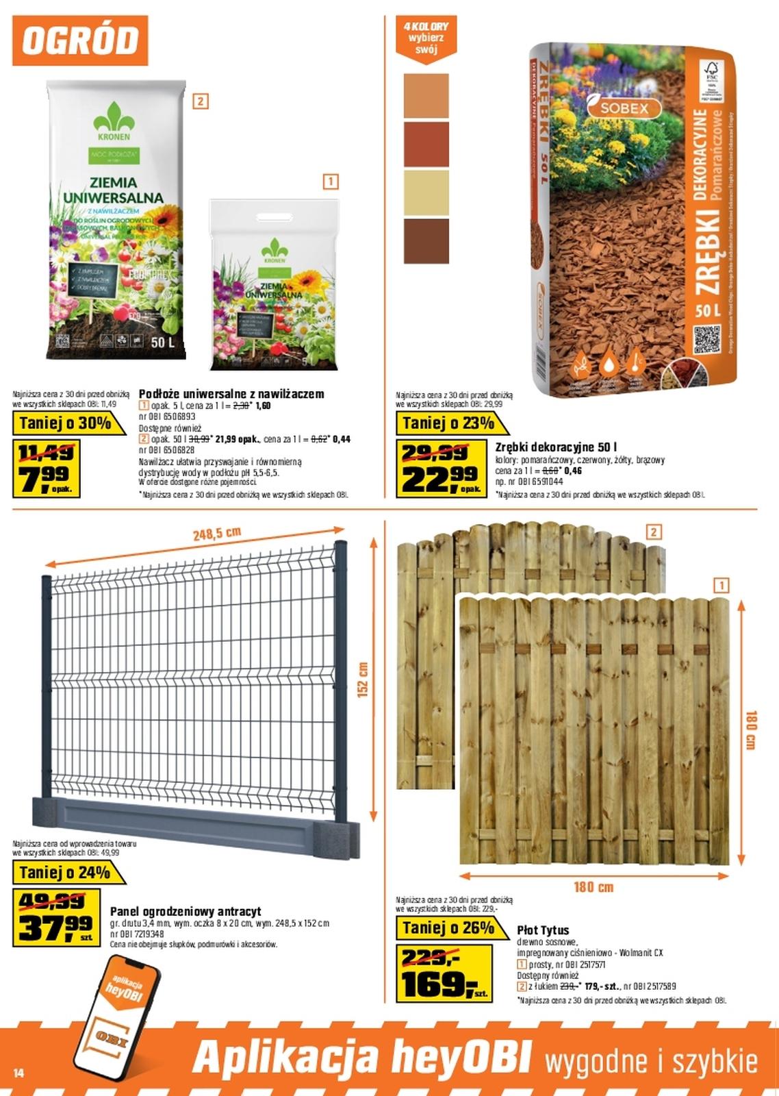 Gazetka promocyjna OBI str. 14