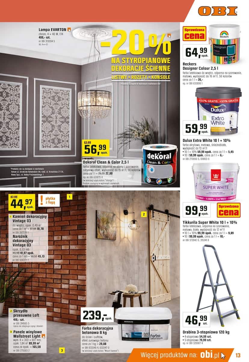 Gazetka promocyjna OBI str. 13