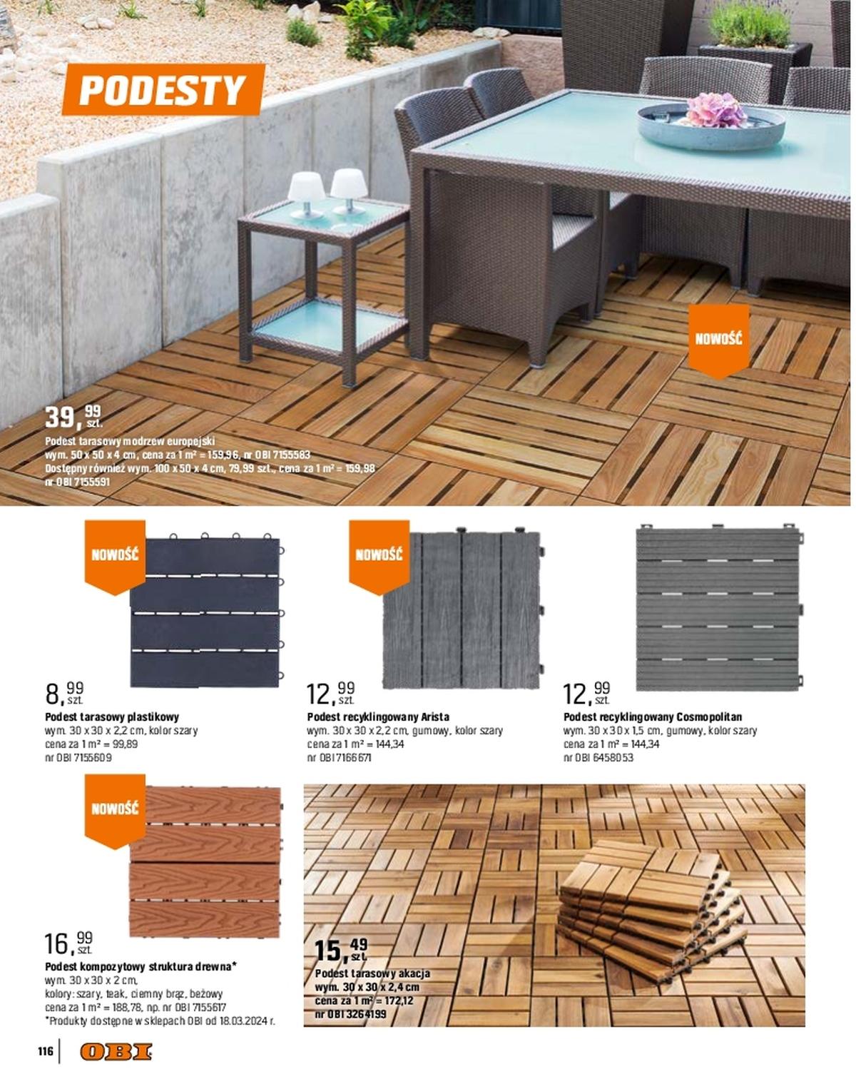 Gazetka promocyjna OBI str. 116