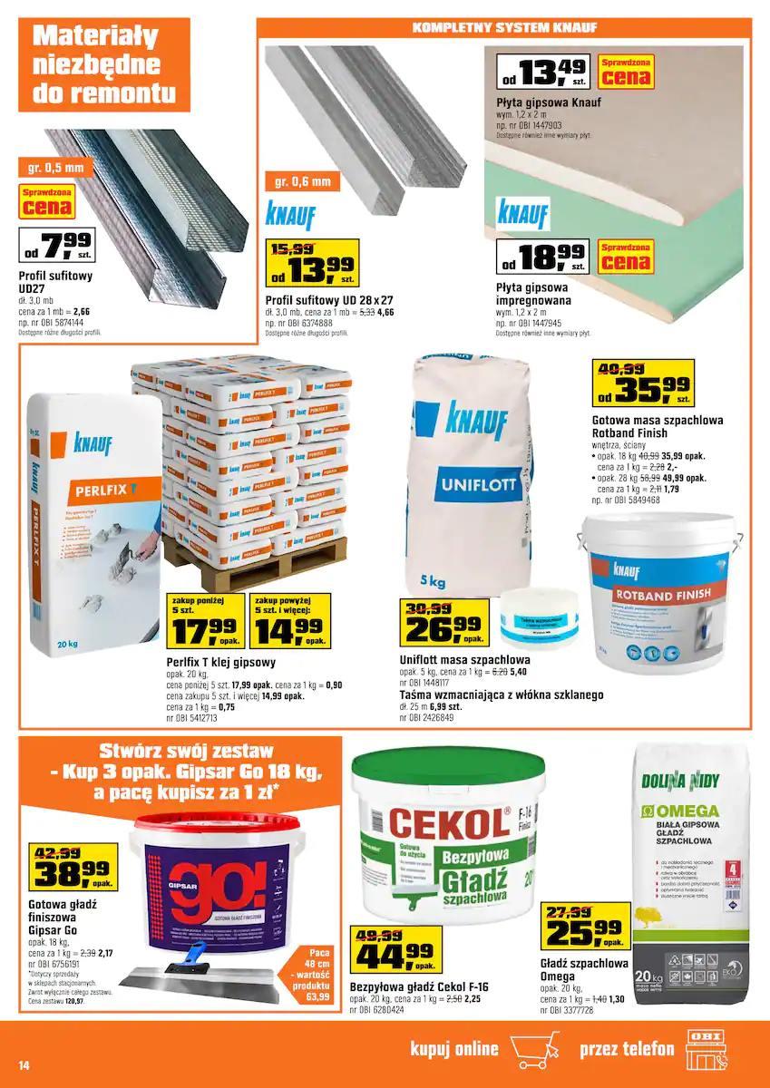 Gazetka promocyjna OBI str. 14