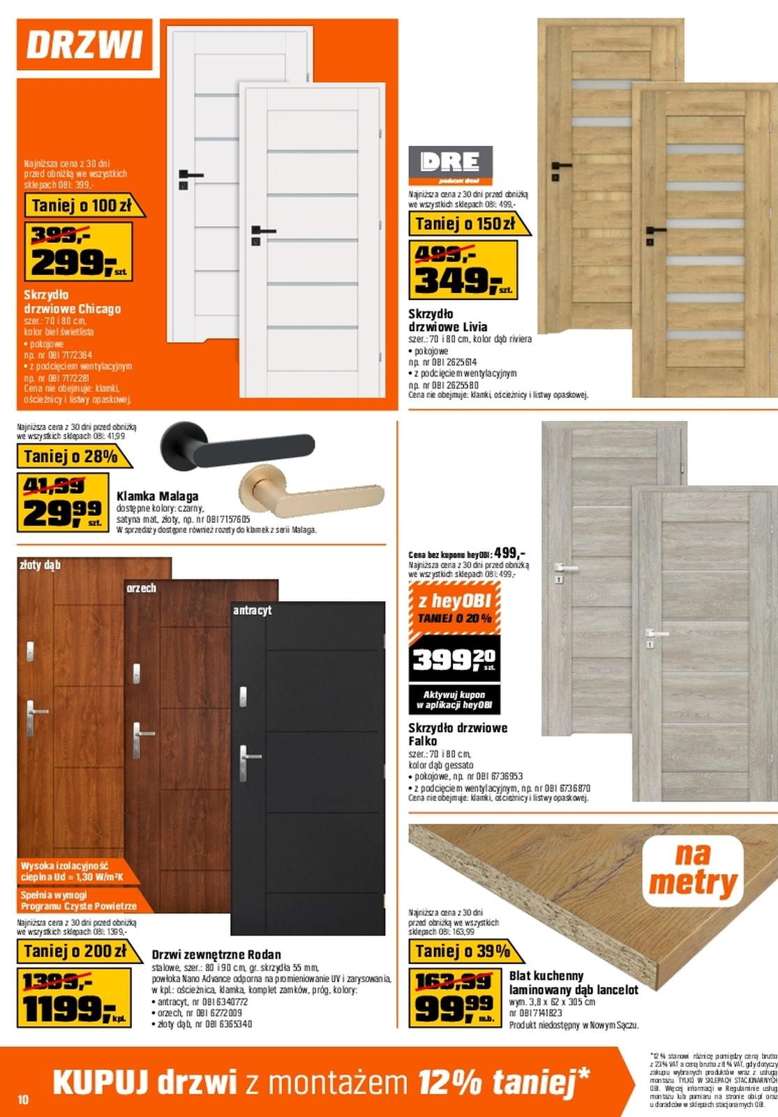 Gazetka promocyjna OBI str. 10