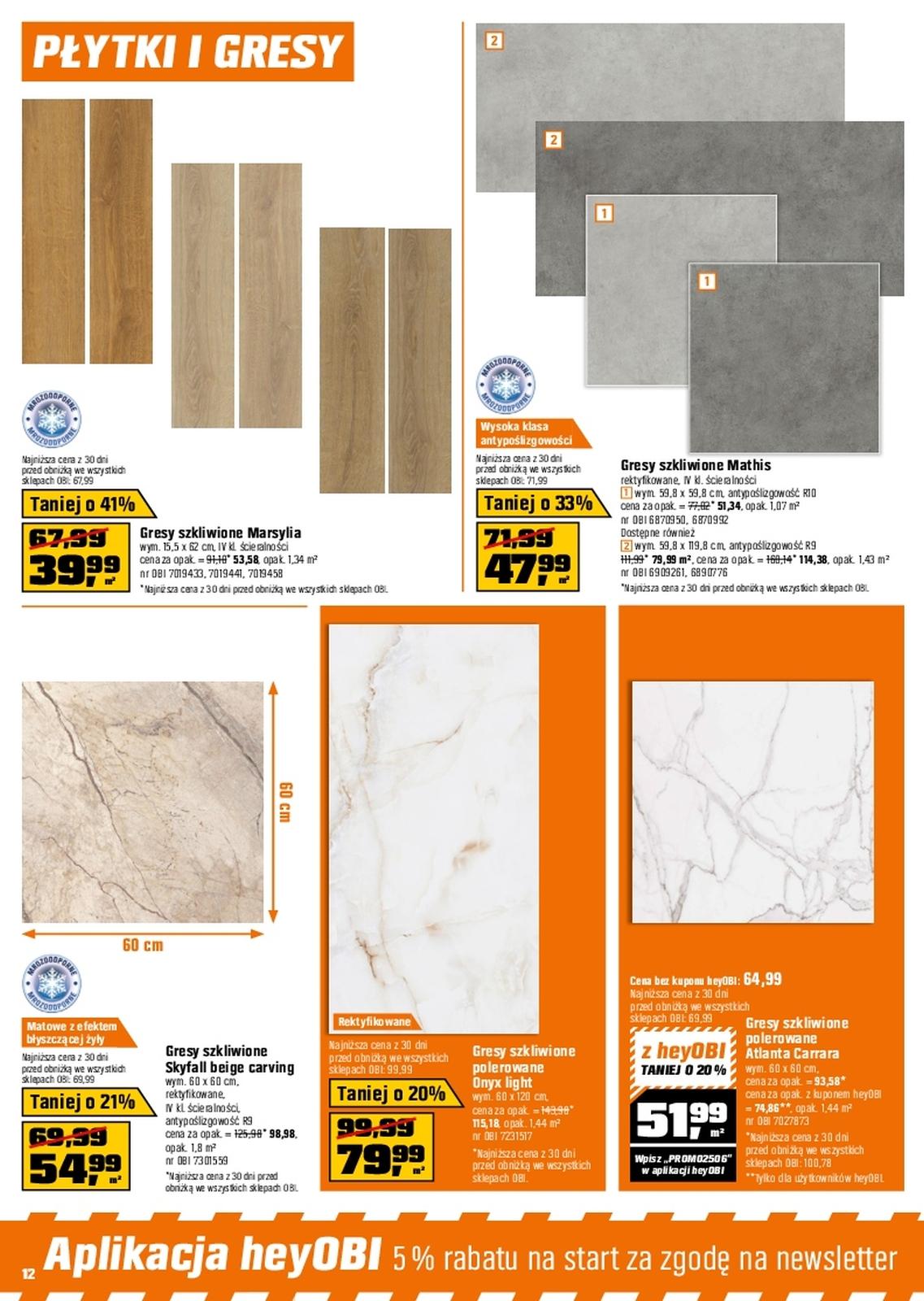 Gazetka promocyjna OBI str. 12