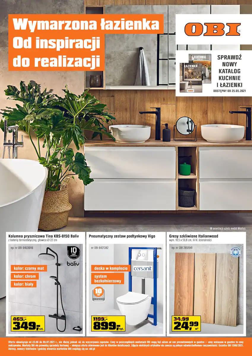 Gazetka promocyjna OBI str. 1