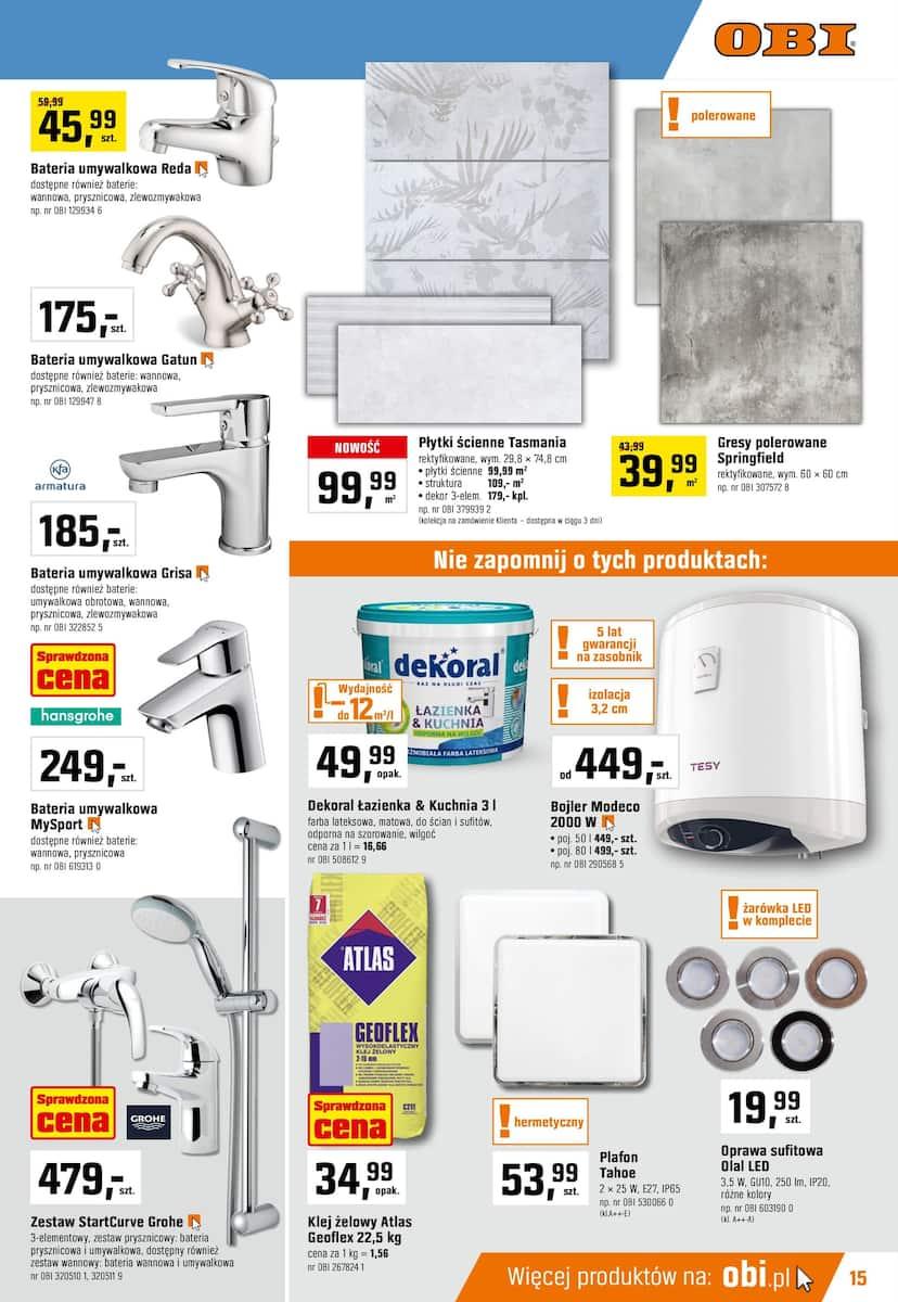 Gazetka promocyjna OBI str. 15