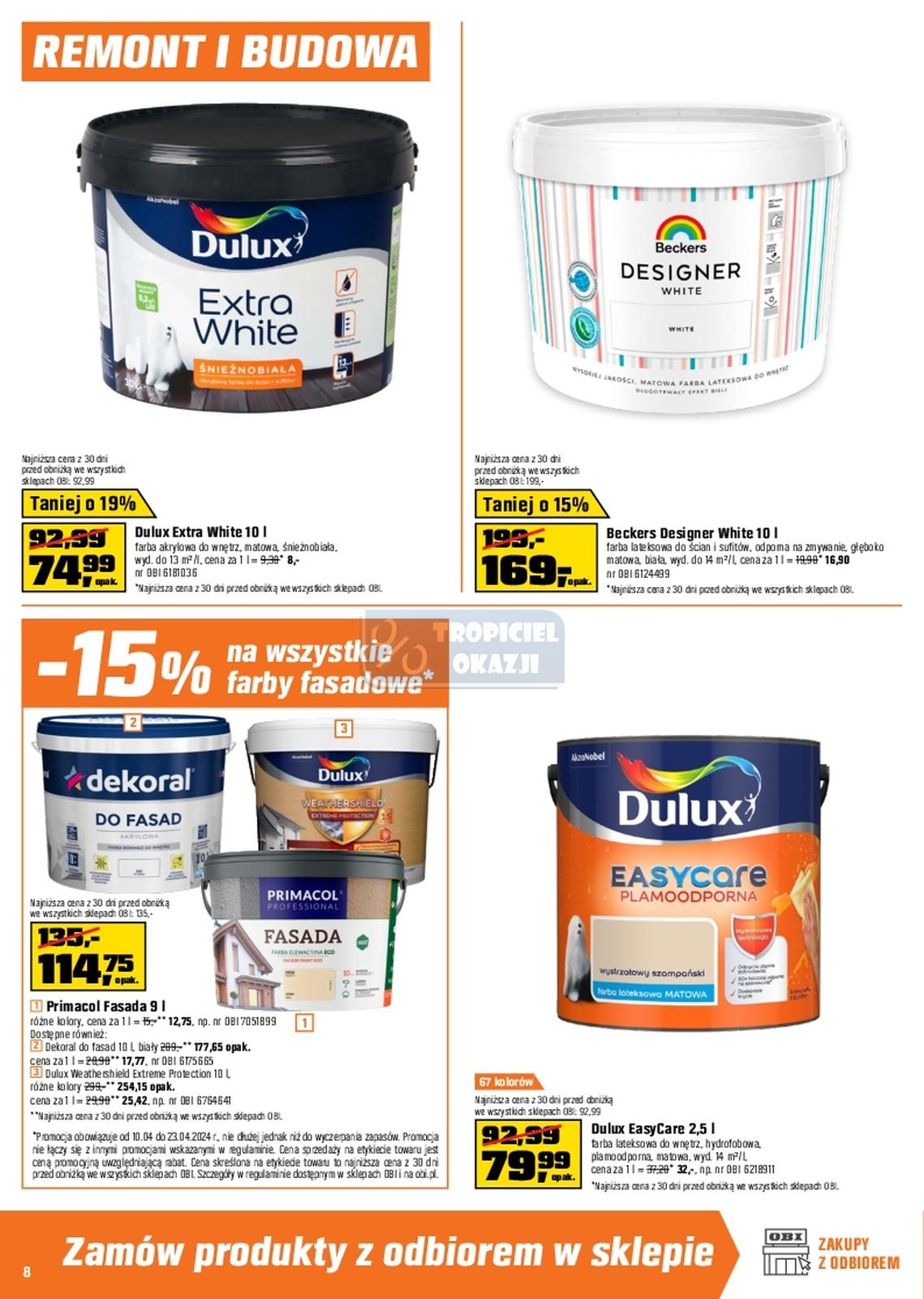 Gazetka promocyjna OBI str. 8