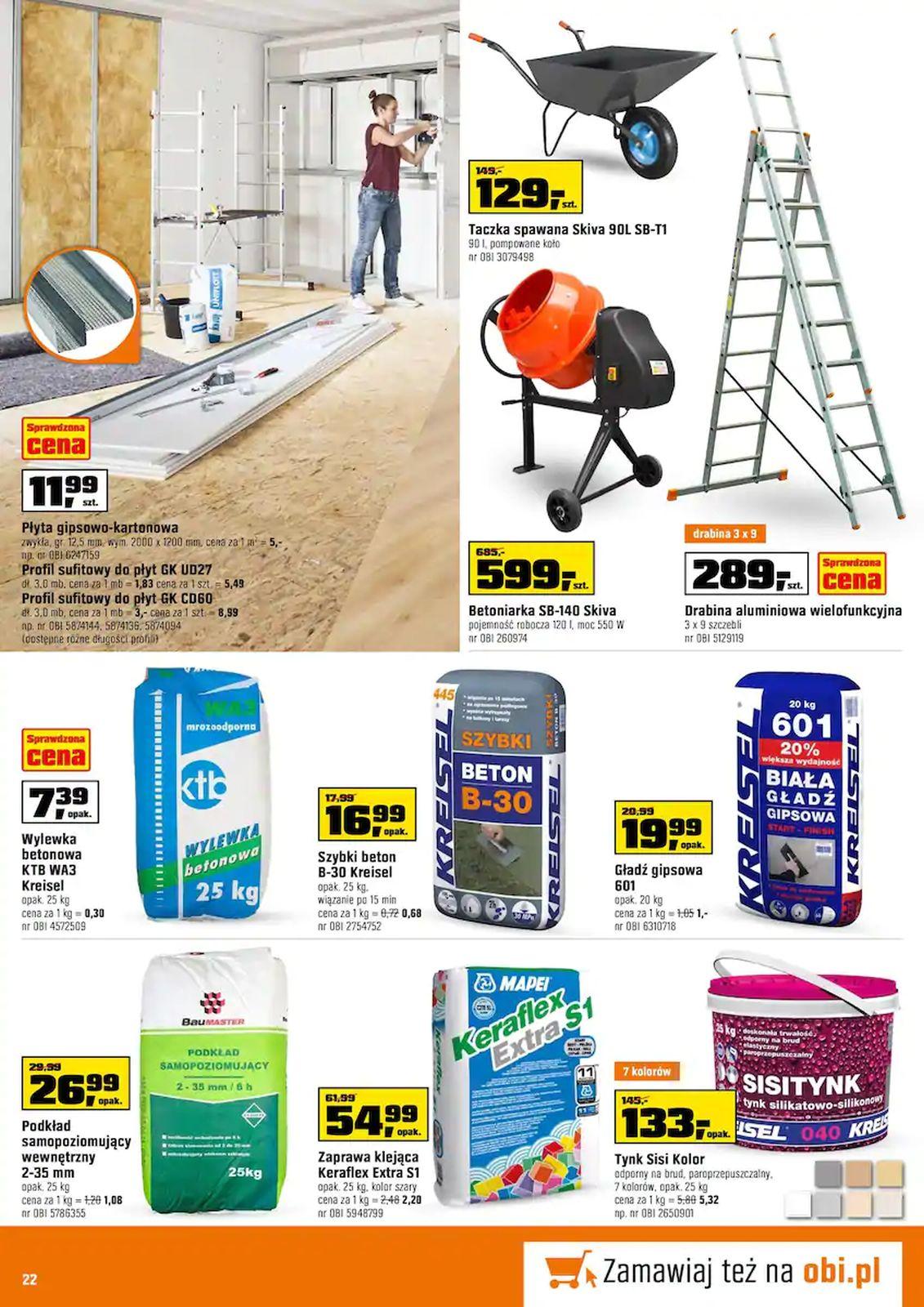 Gazetka promocyjna OBI str. 22