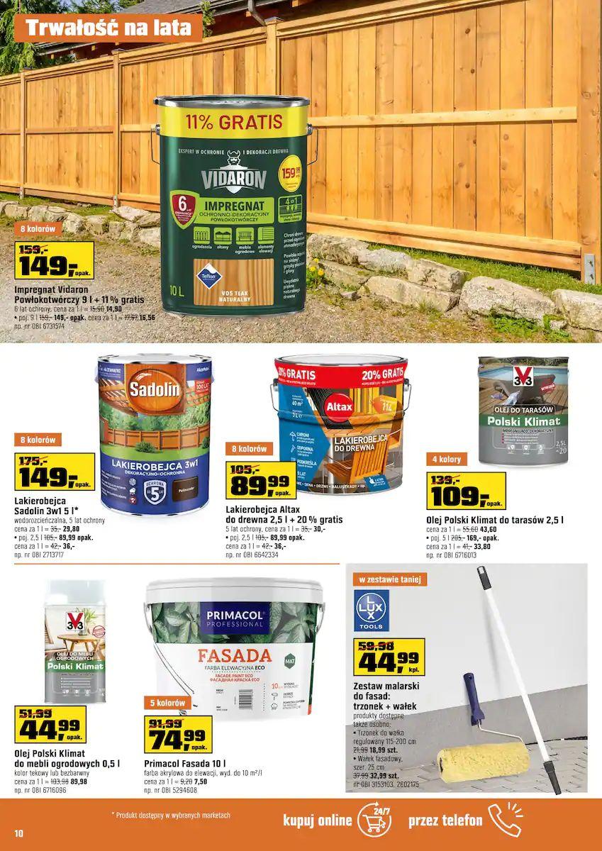 Gazetka promocyjna OBI str. 10