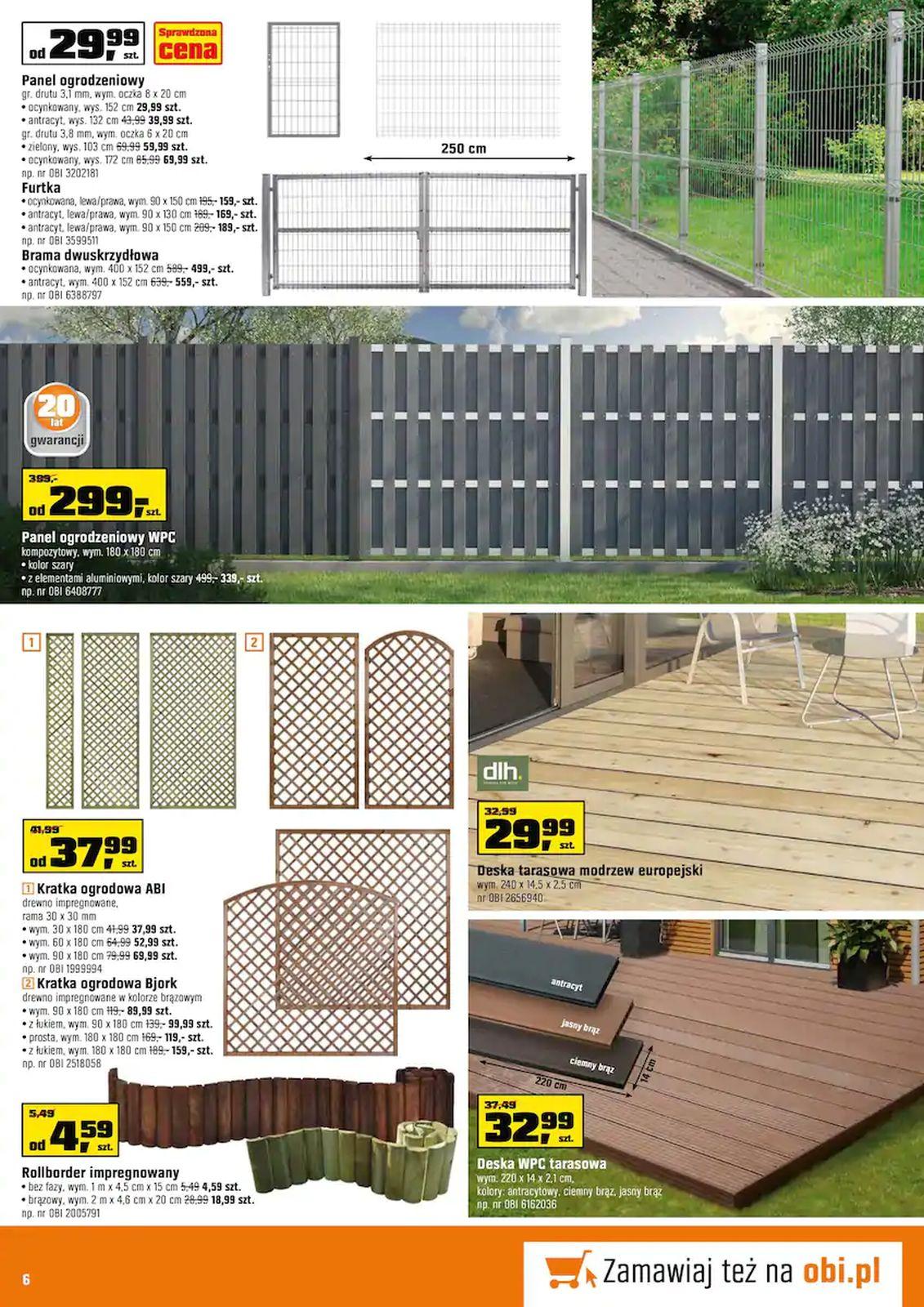 Gazetka promocyjna OBI str. 6