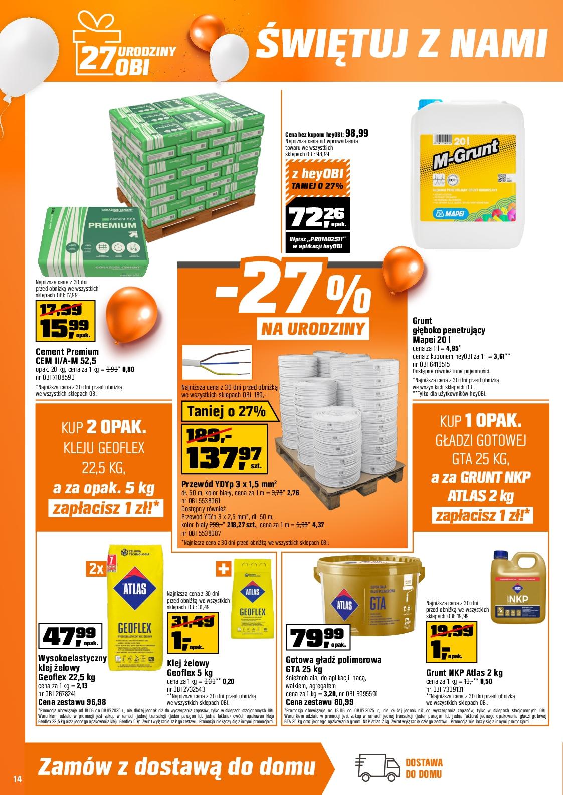 Gazetka promocyjna OBI str. 14
