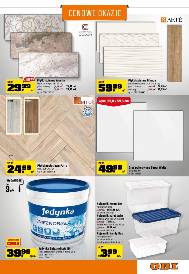Gazetka promocyjna OBI str. 9