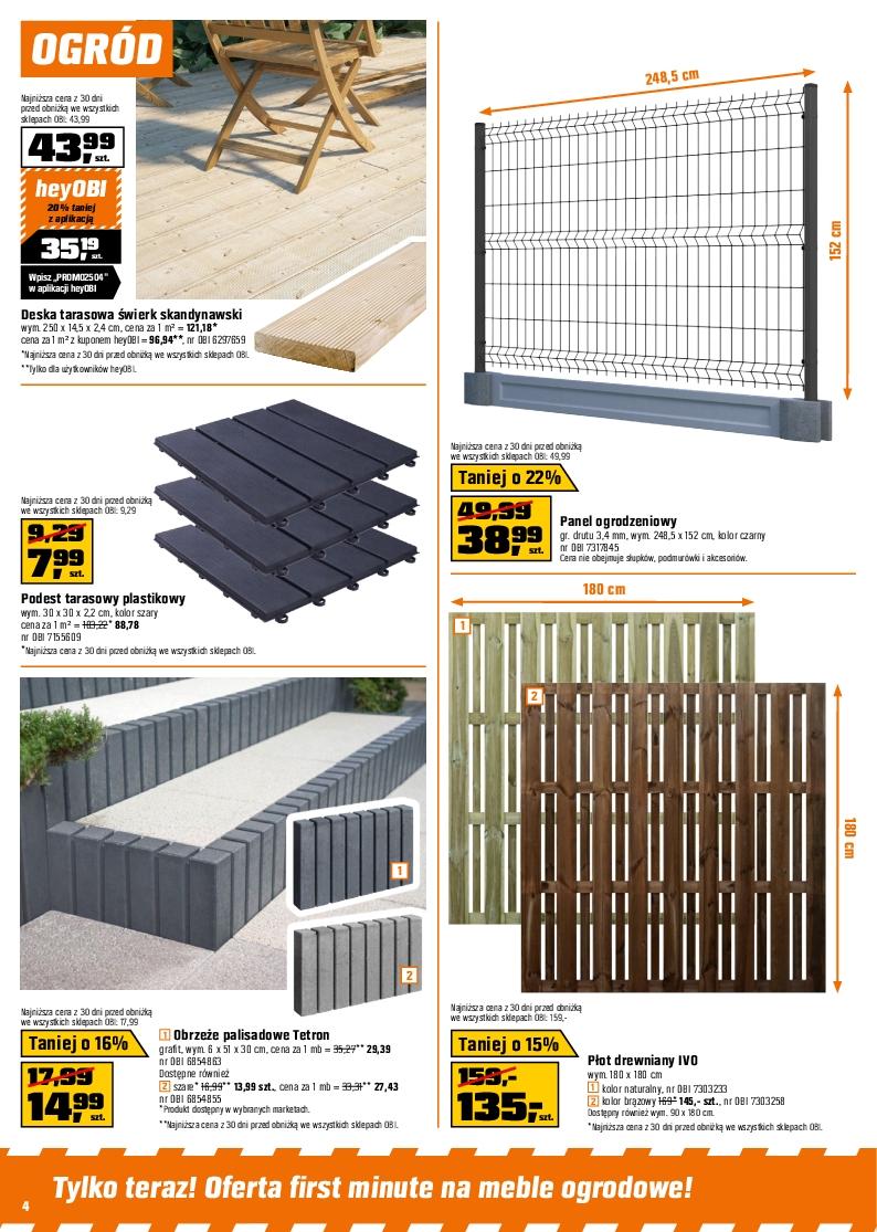 Gazetka promocyjna OBI str. 4