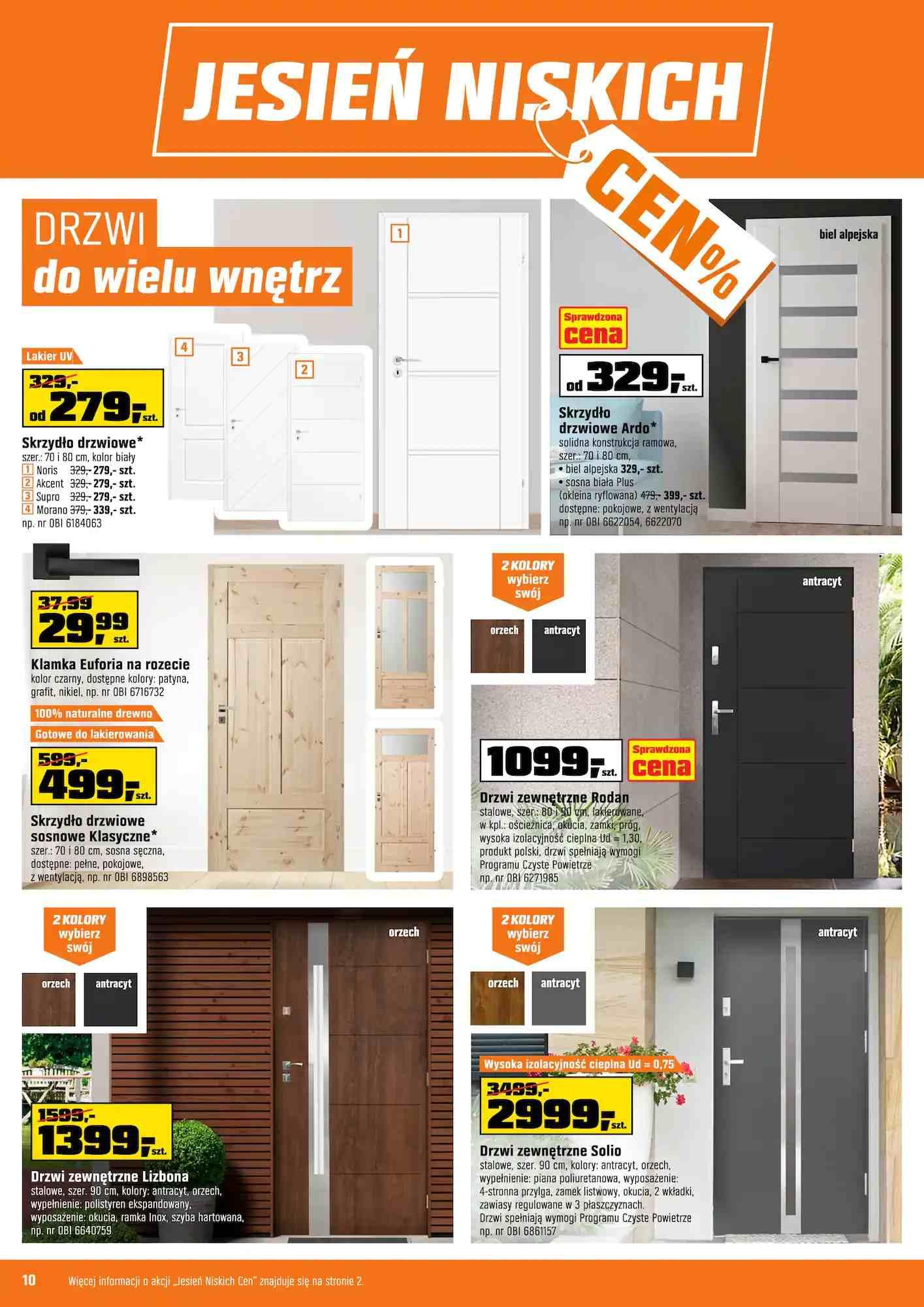 Gazetka promocyjna OBI str. 10