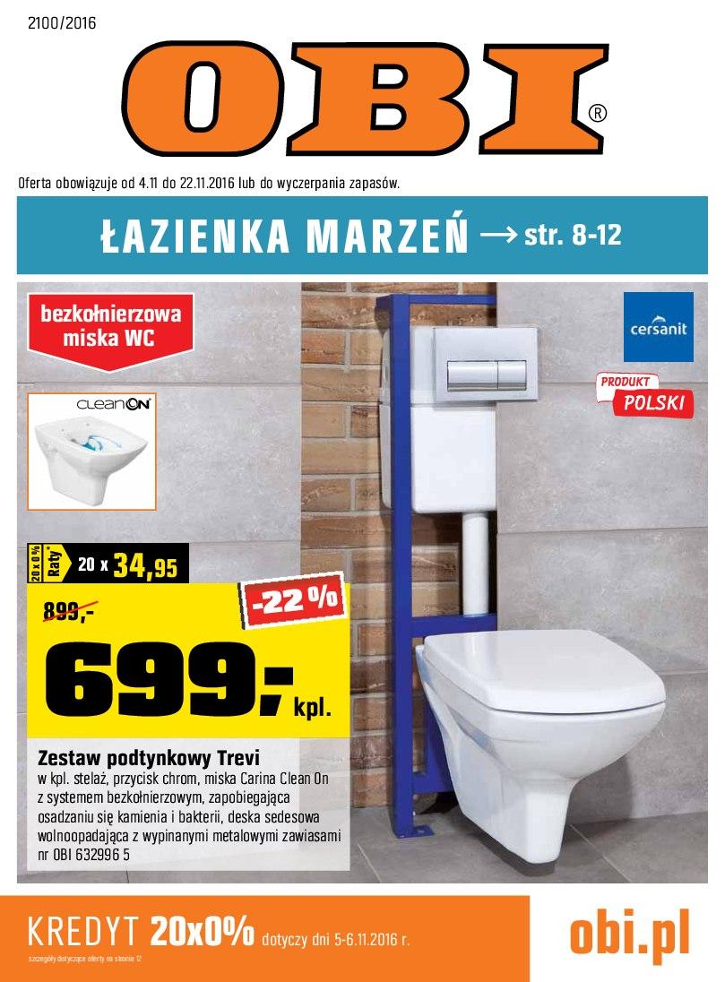 Gazetka promocyjna OBI str. 1