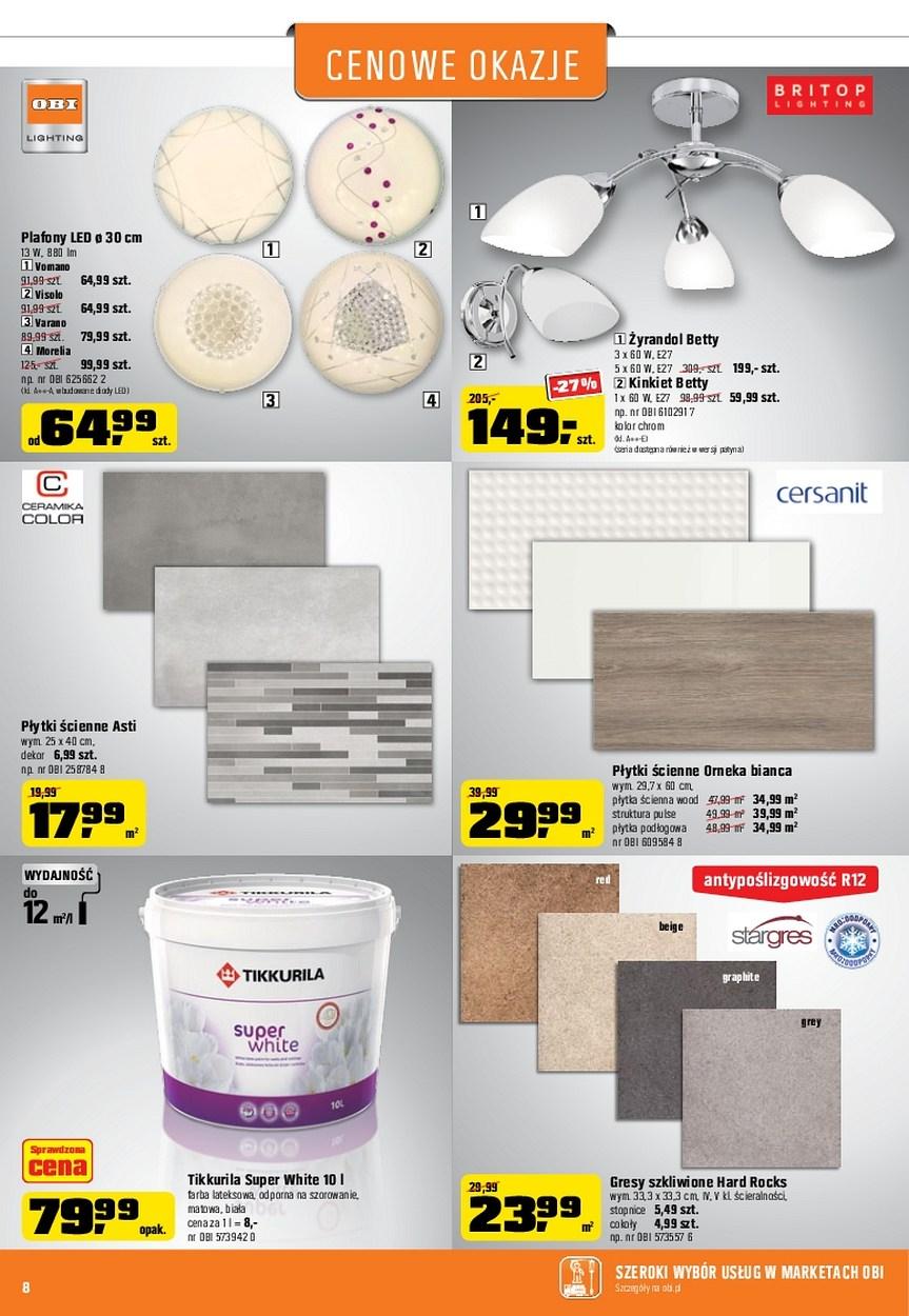 Gazetka promocyjna OBI str. 8