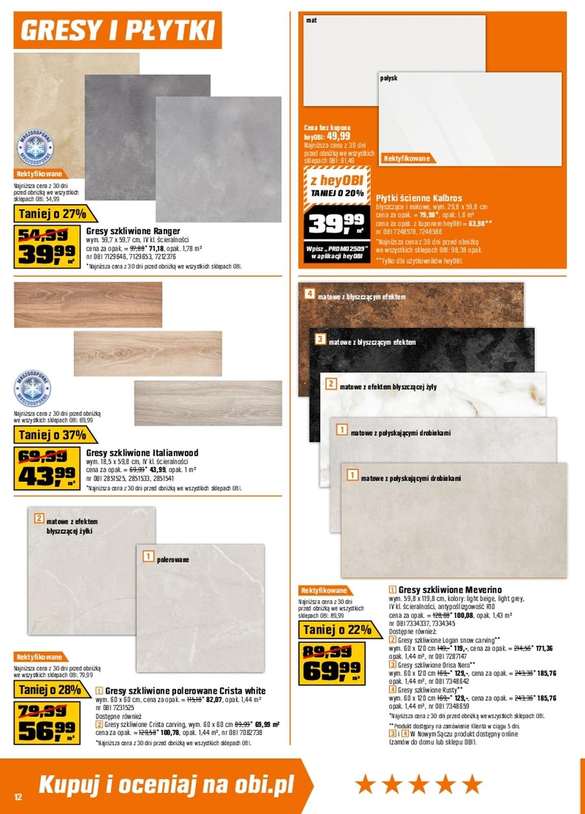 Gazetka promocyjna OBI str. 12