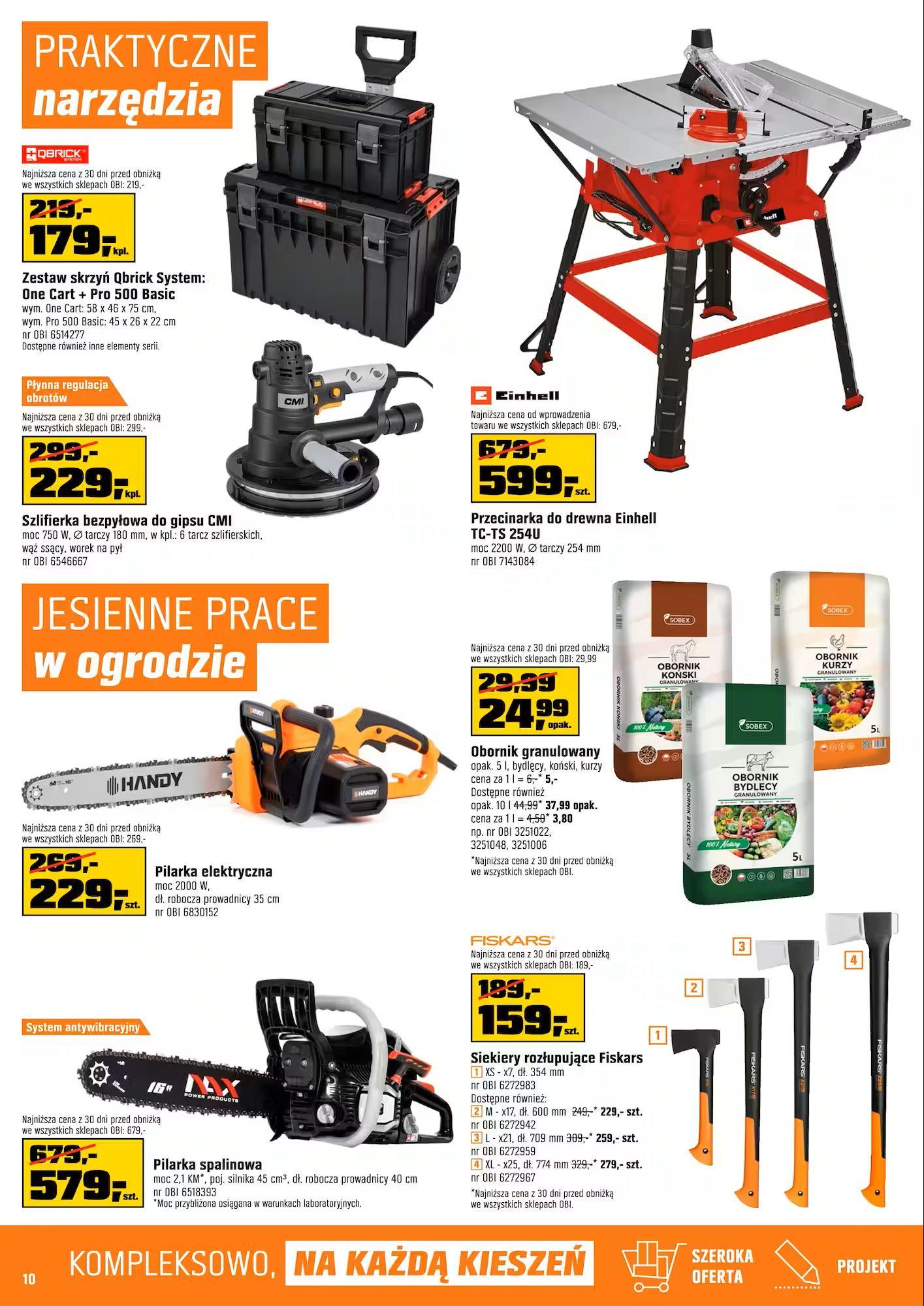 Gazetka promocyjna OBI str. 10