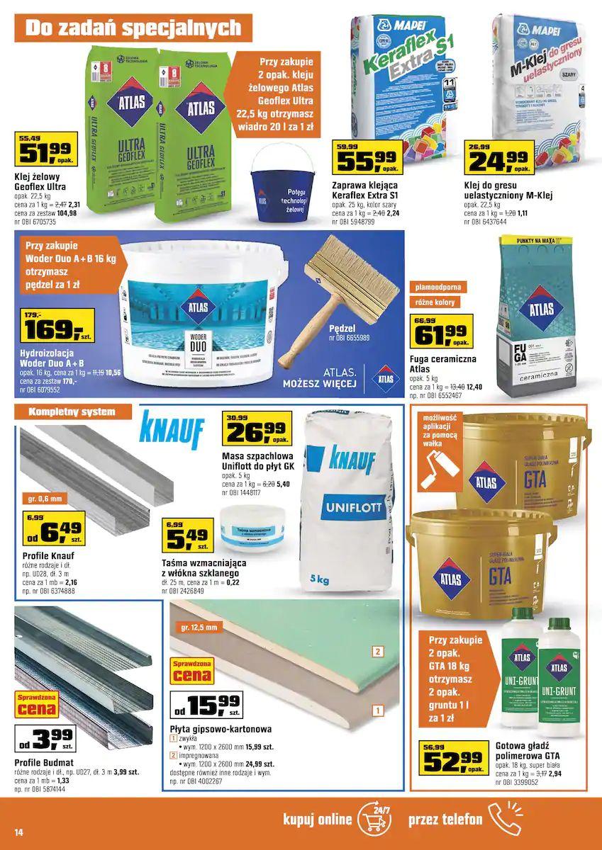 Gazetka promocyjna OBI str. 14