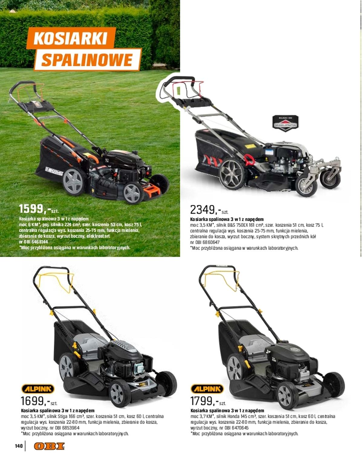Gazetka promocyjna OBI str. 140