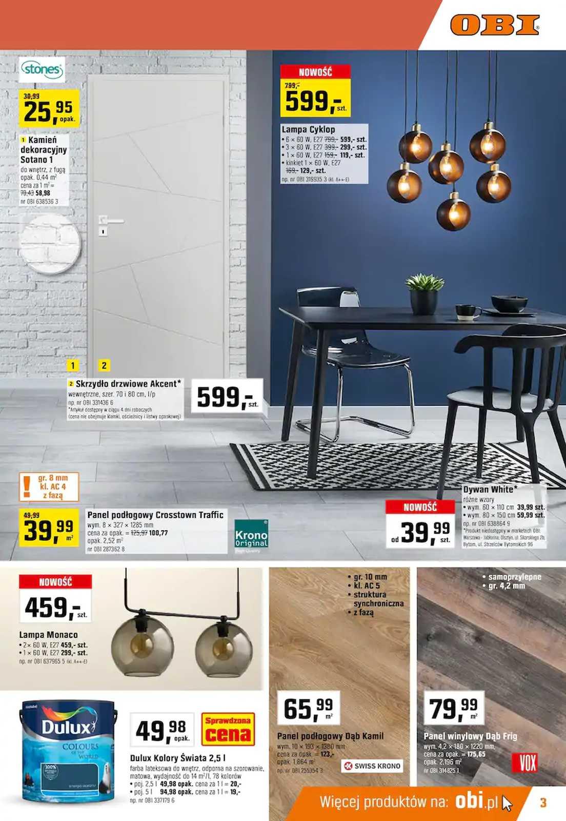Gazetka promocyjna OBI str. 3