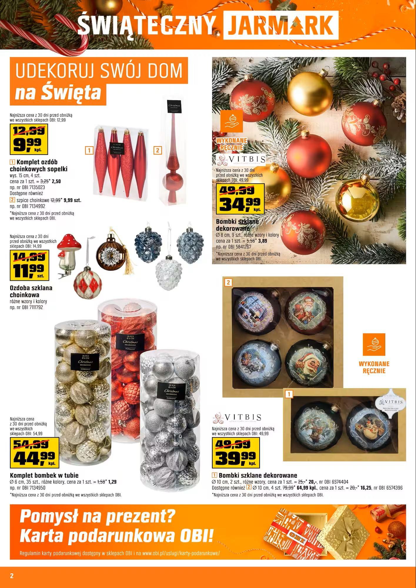 Gazetka promocyjna OBI str. 2