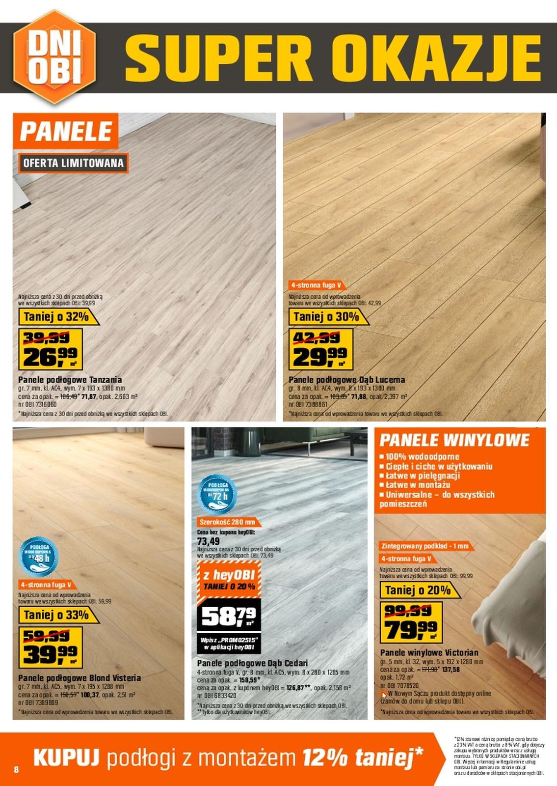Gazetka promocyjna OBI str. 8