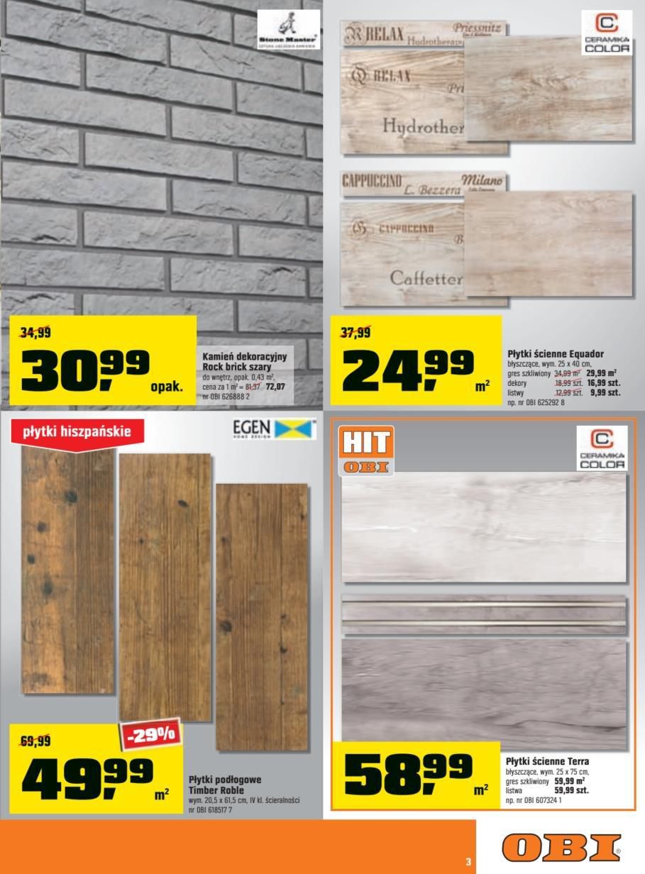 Gazetka promocyjna OBI str. 3