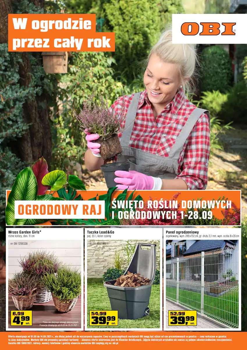 Gazetka promocyjna OBI str. 1
