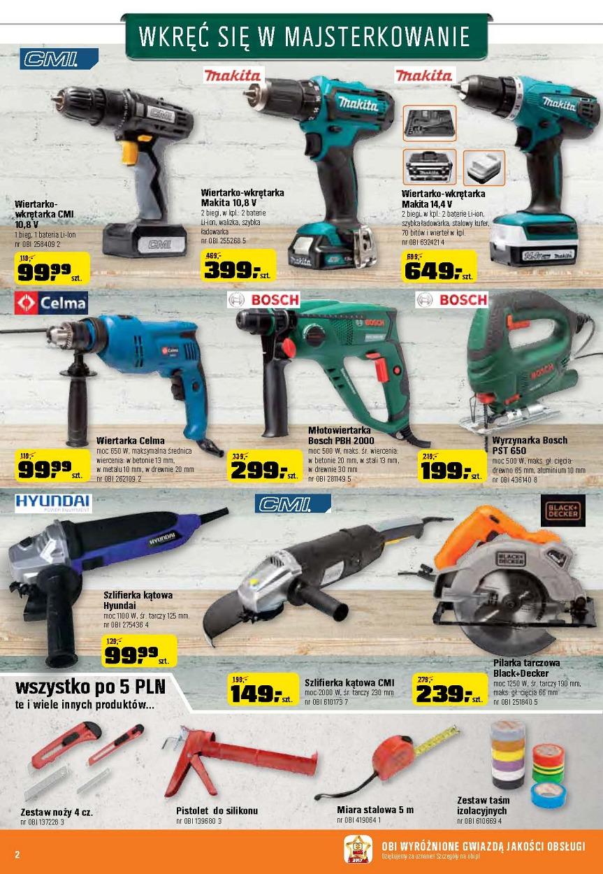 Gazetka promocyjna OBI str. 2