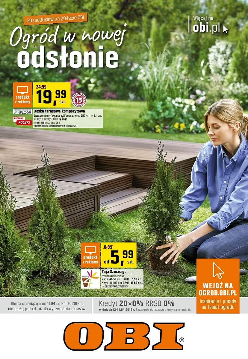 Gazetka promocyjna OBI str. 1