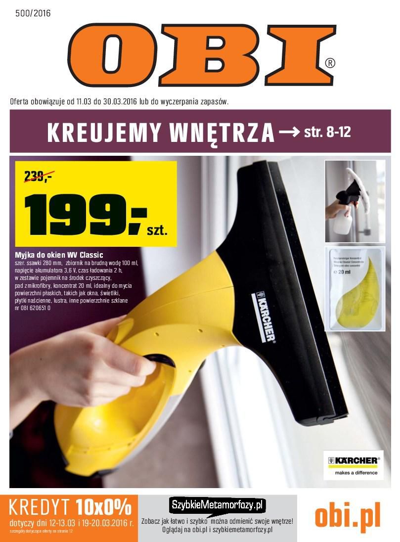 Gazetka promocyjna OBI str. 1