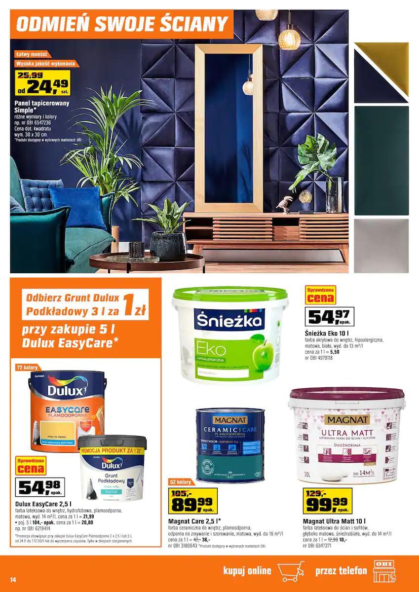 Gazetka promocyjna OBI str. 14