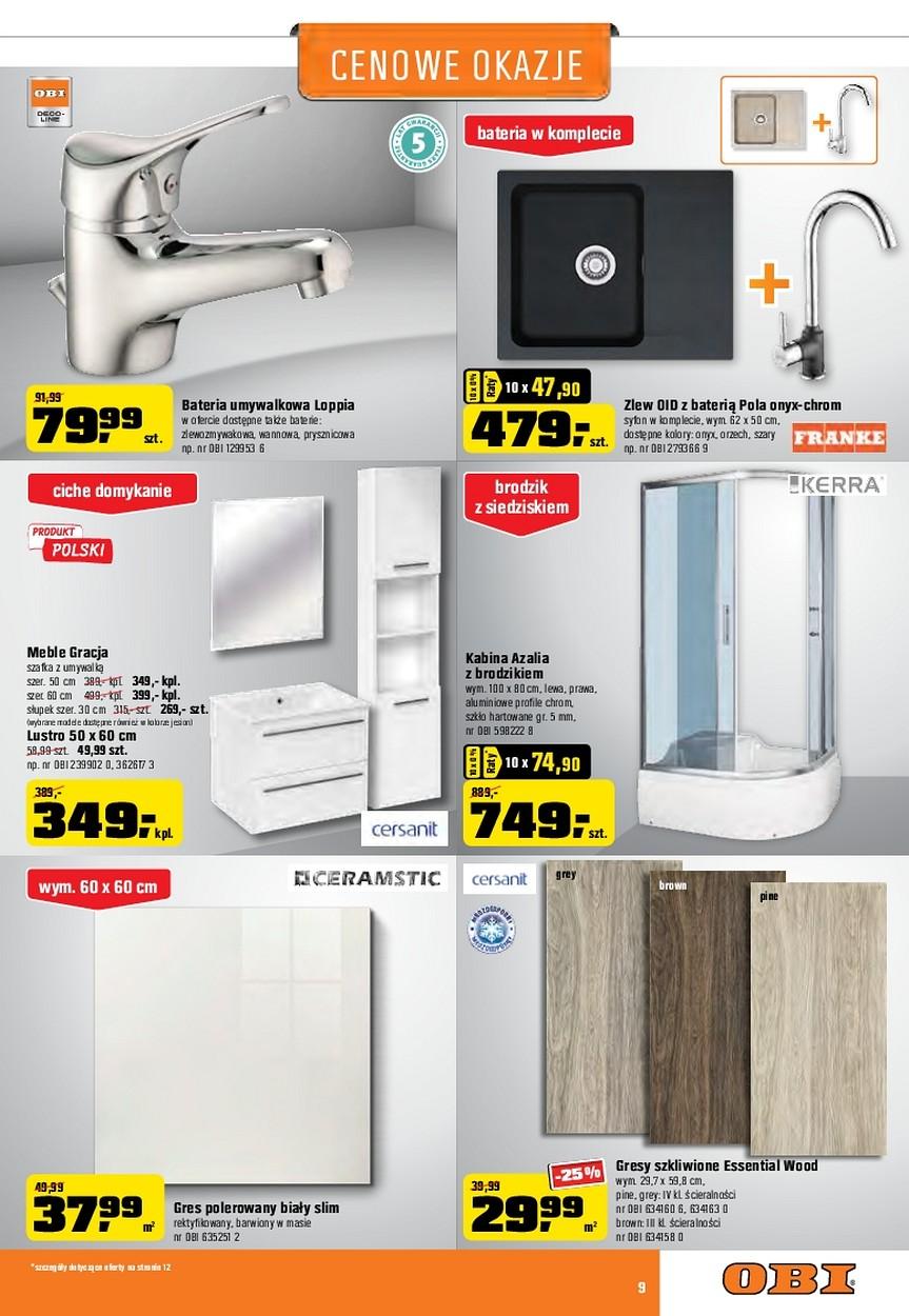 Gazetka promocyjna OBI str. 9