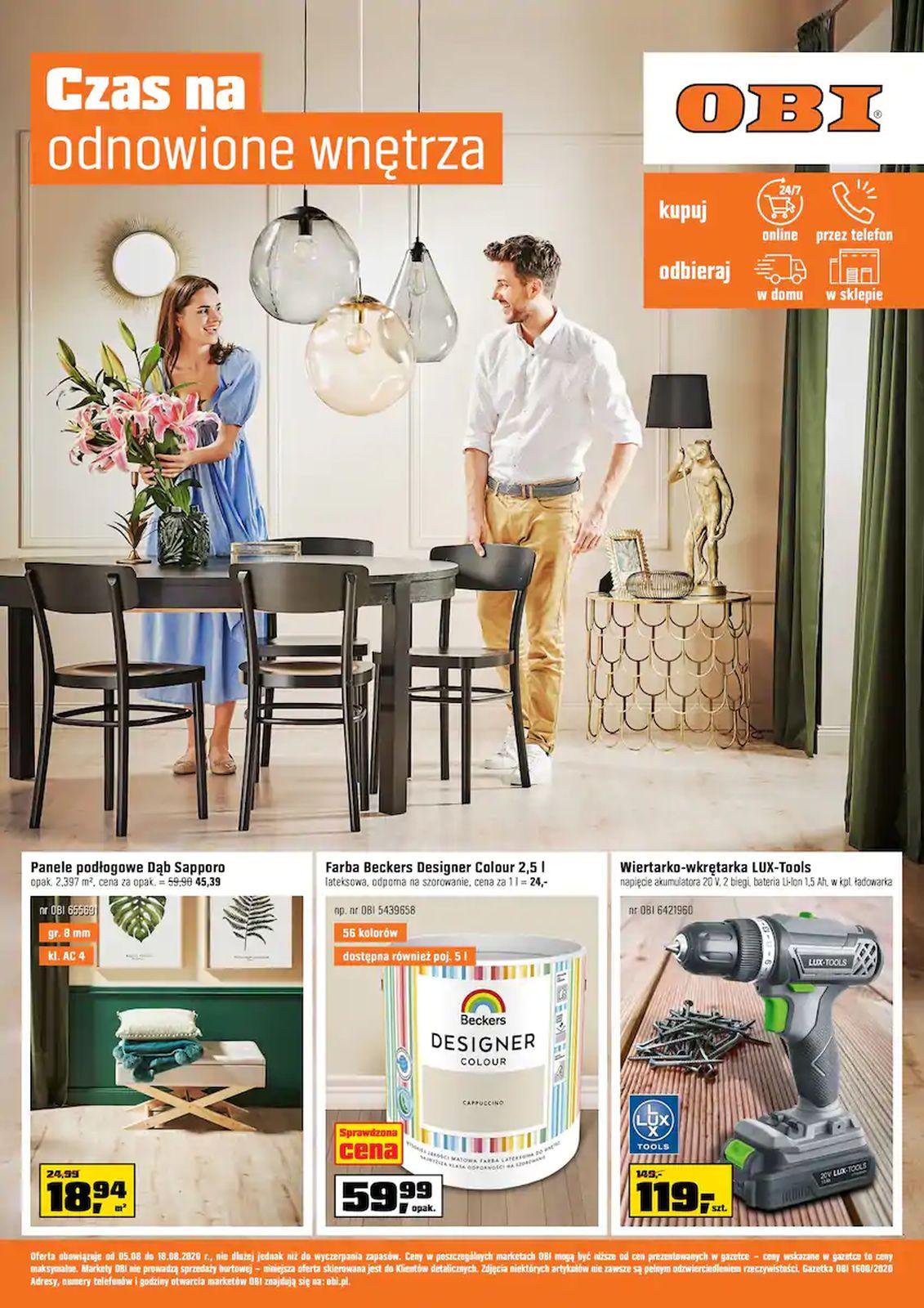 Gazetka promocyjna OBI str. 1