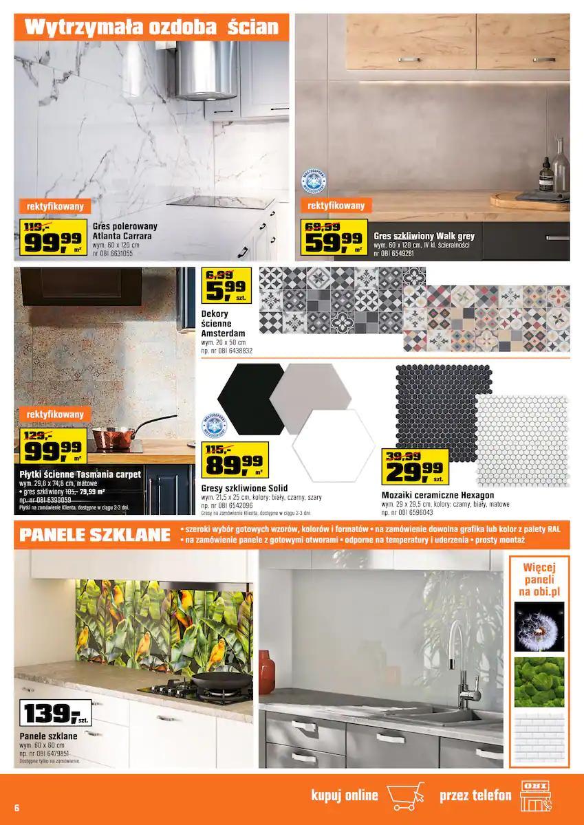 Gazetka promocyjna OBI str. 6