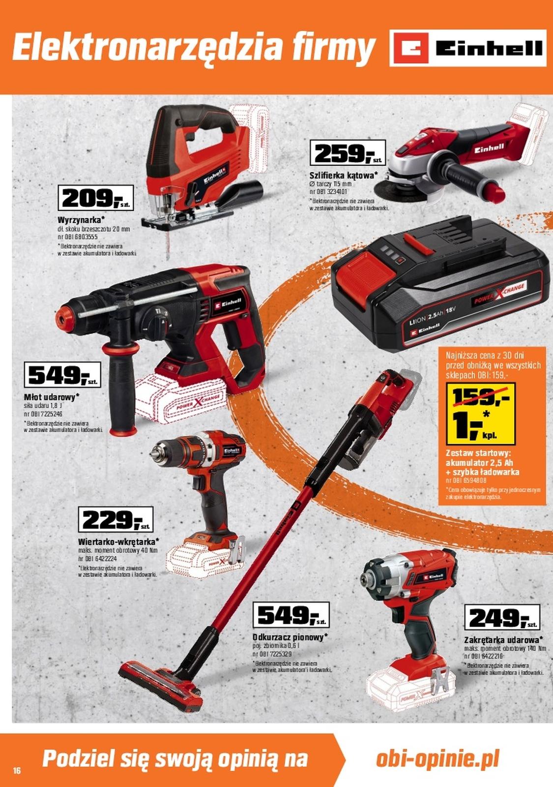 Gazetka promocyjna OBI str. 16