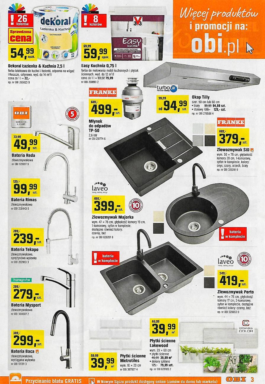 Gazetka promocyjna OBI str. 3