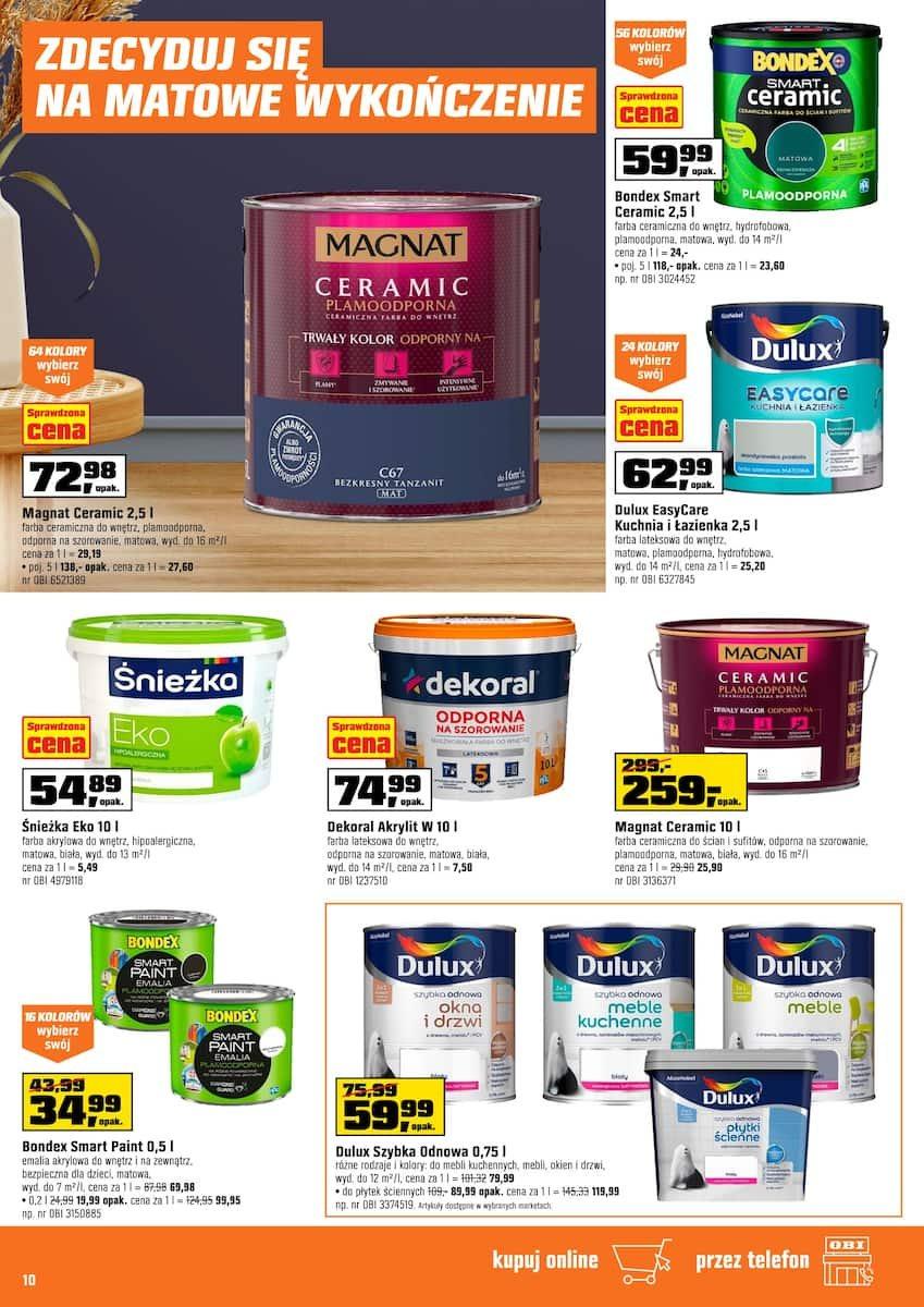 Gazetka promocyjna OBI str. 10