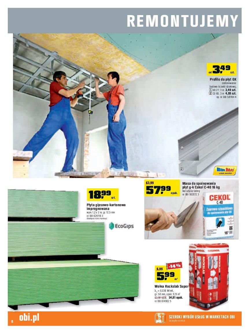 Gazetka promocyjna OBI str. 8