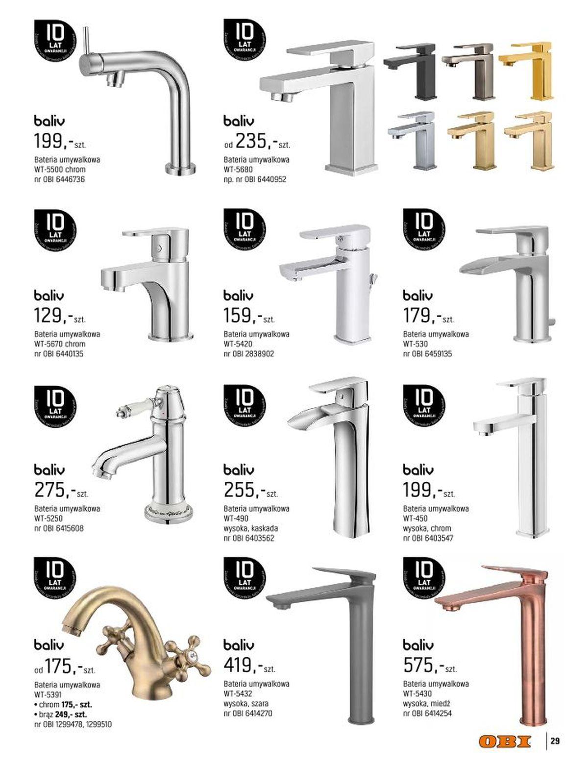 Gazetka promocyjna OBI str. 29