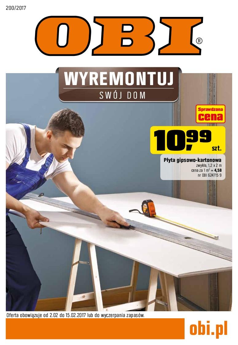 Gazetka promocyjna OBI str. 1