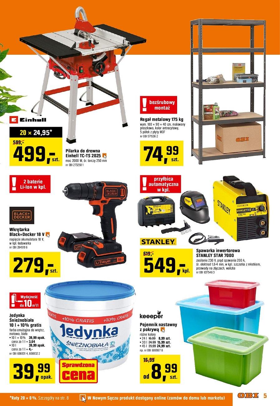 Gazetka promocyjna OBI str. 5