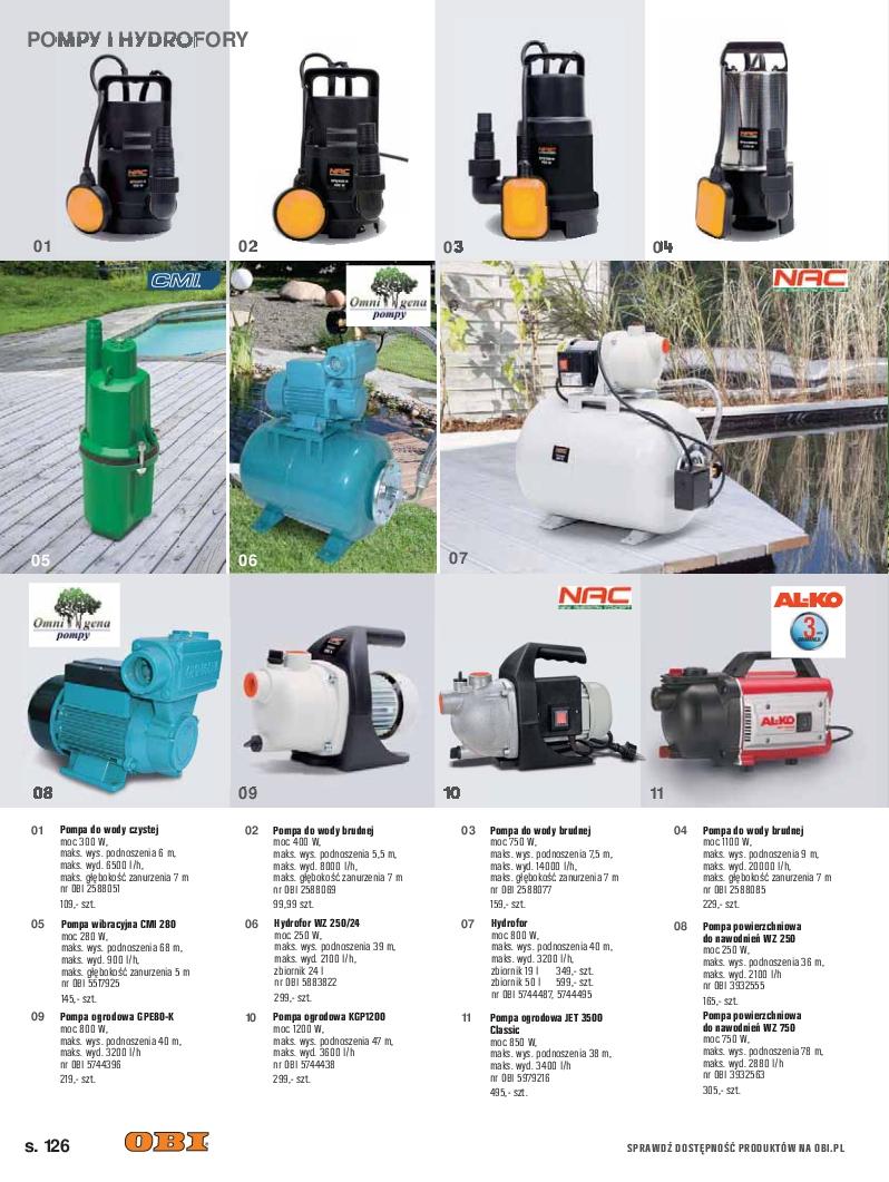 Gazetka promocyjna OBI str. 126